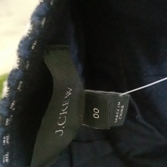 J.crew Floral Jaquard mini skirt size 00 new with tag blogger's faviorite skirt - Picture 7 of 10